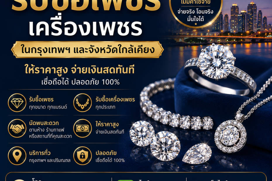 รับซื้อเพชรลาดพร้าว